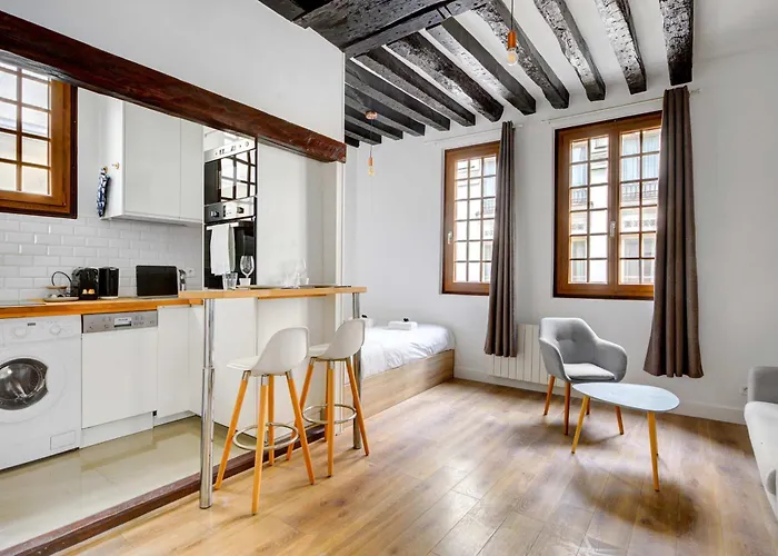 Luminous Flat In Le Marais